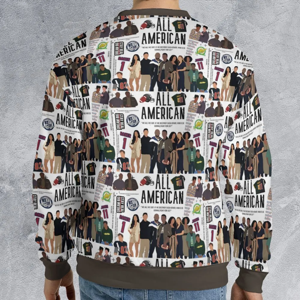 All-over Print Sweatshirt - JT8FTG2W -  - 2