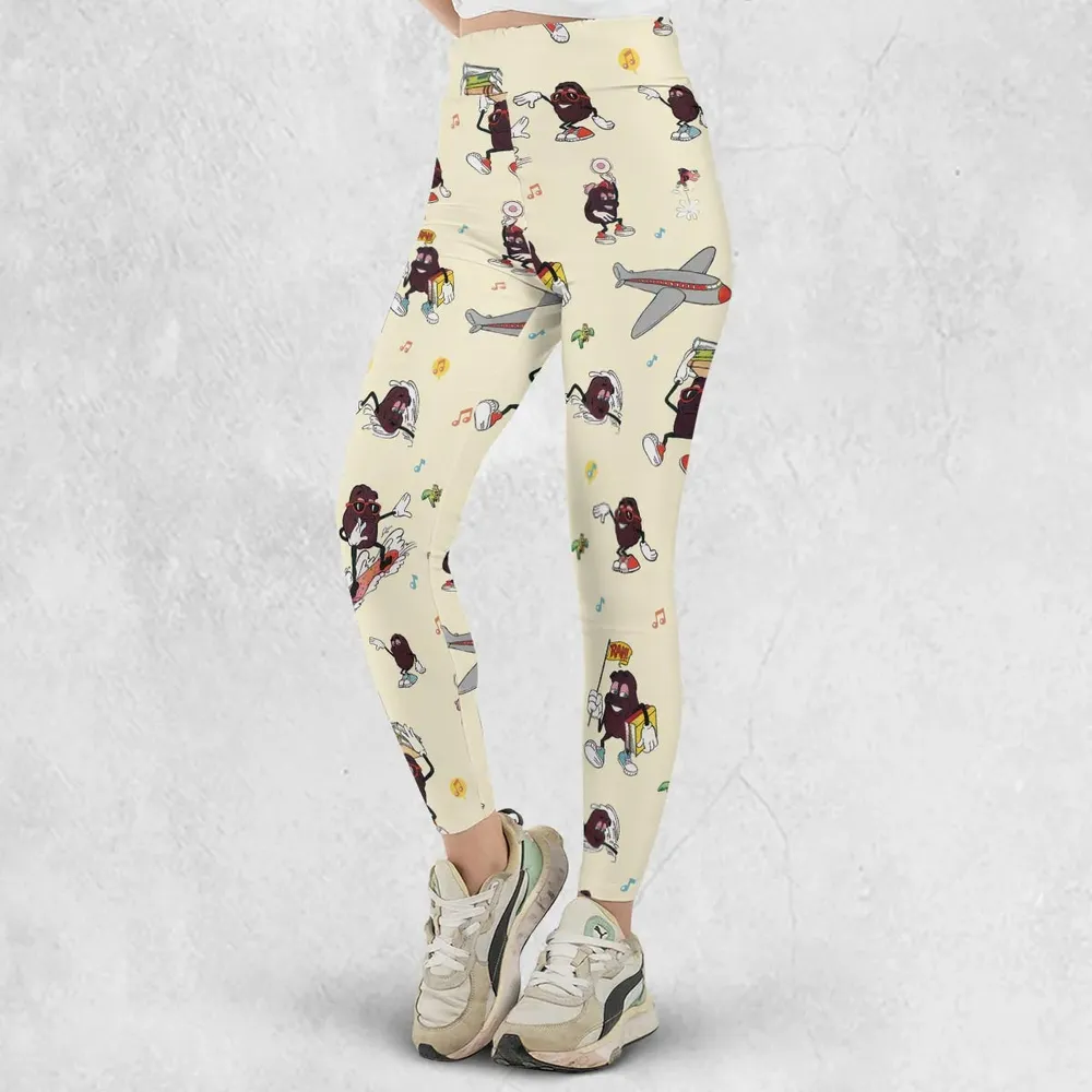 Hardee's california Raisins Mascots Legging - 2
