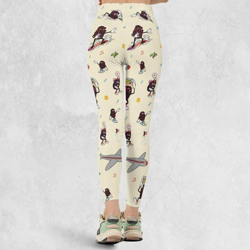 Hardee's california Raisins Mascots Legging - 3