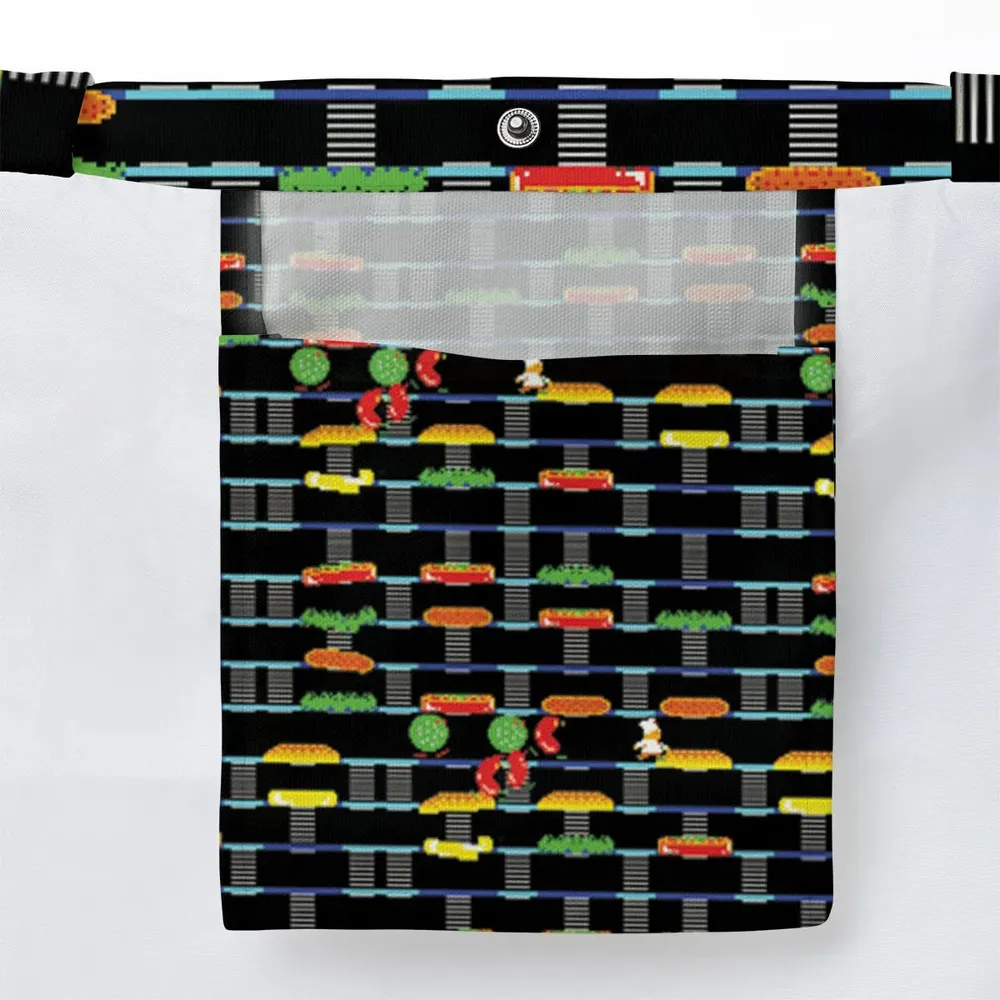 BurgerTime Arcade Game Large Tote Bag - 3