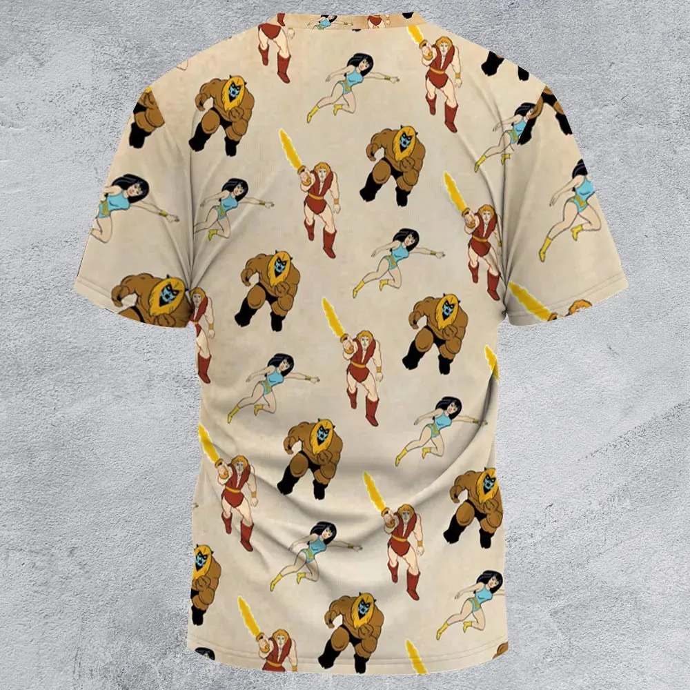 Thundarr the Barbarian All-Over Print Unisex T-Shirt - 2