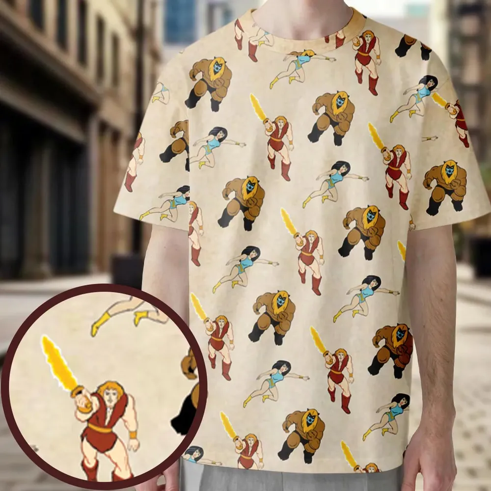 Thundarr the Barbarian All-Over Print Unisex T-Shirt - 3