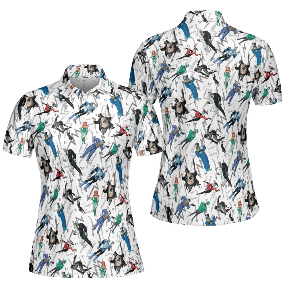 AOP Men/Women Polo Shirt -  - 5