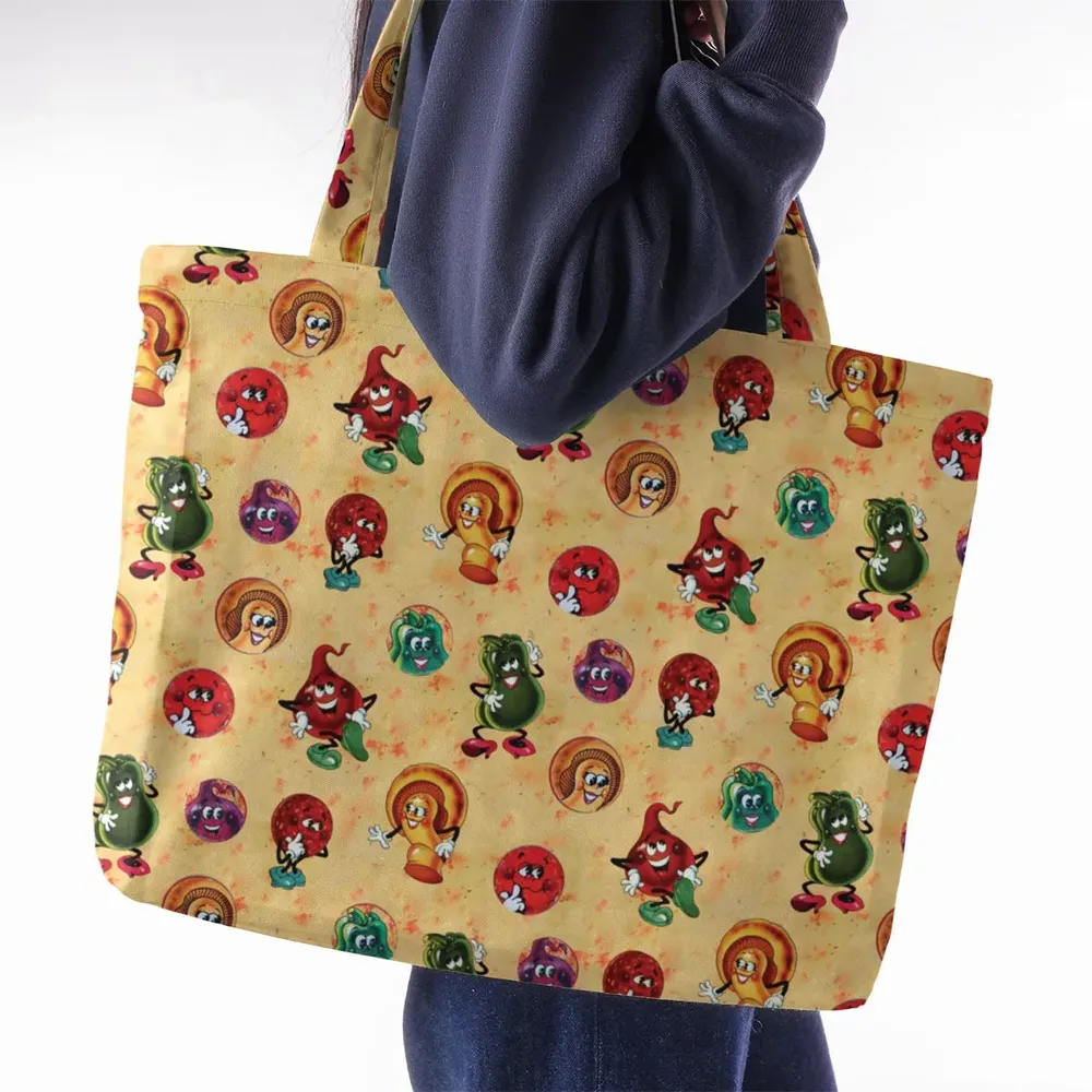 Old Board Game Pizza Party Large Tote Bag - 2