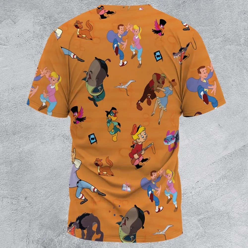 Make Mine Music Characters All-Over Print Unisex T-Shirt - 2