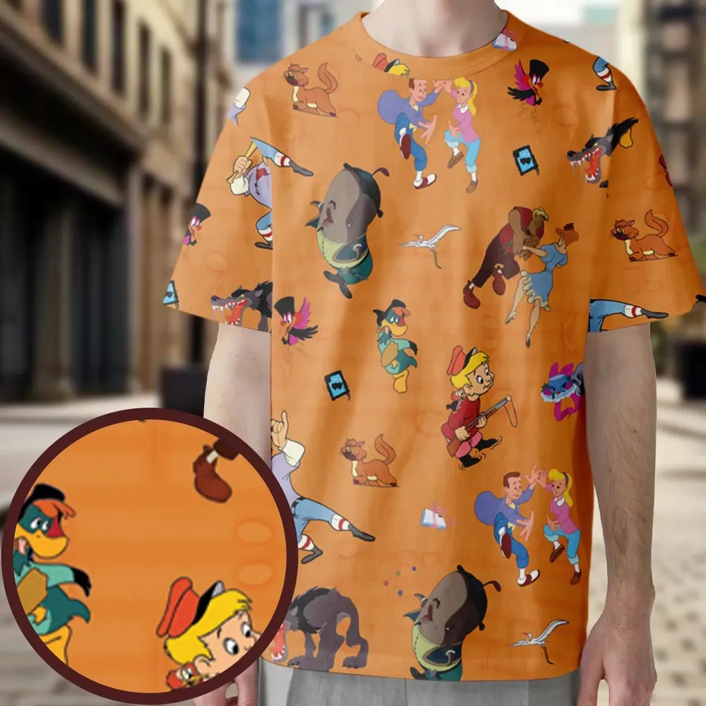 Make Mine Music Characters All-Over Print Unisex T-Shirt - 3