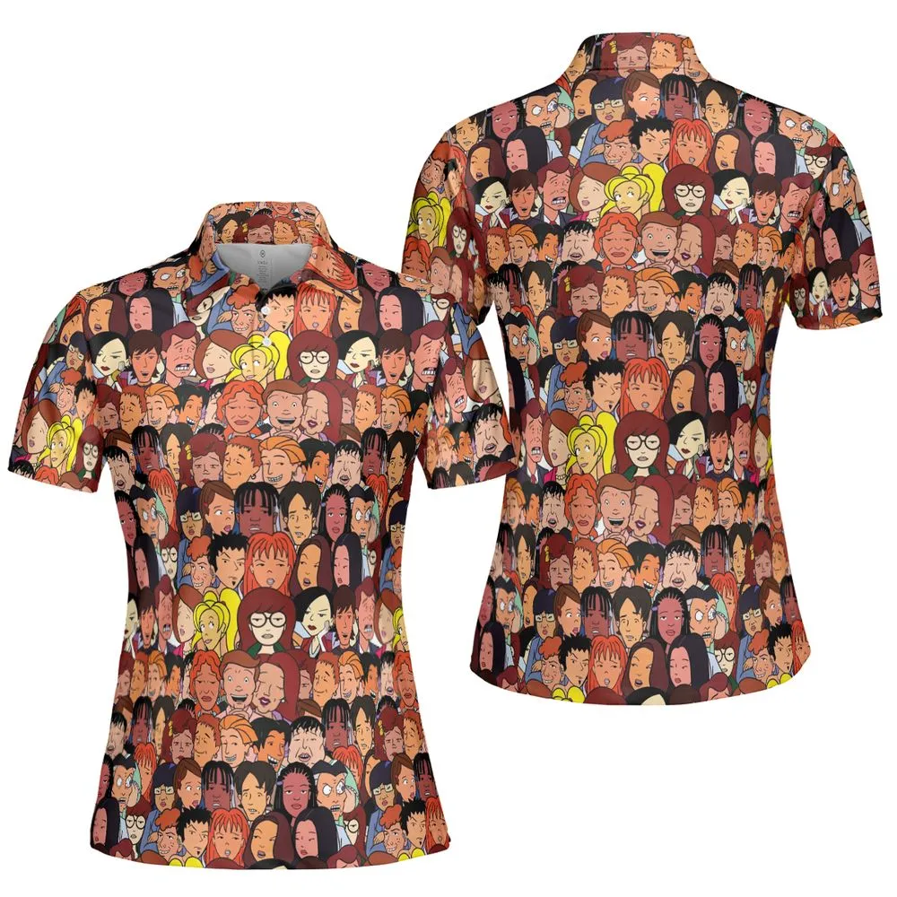 AOP Men/Women Polo Shirt - NE56V2LU -  - 5