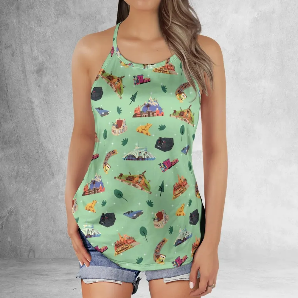 Slash Space Thunder Everest Criss Cross Tank Top - 2