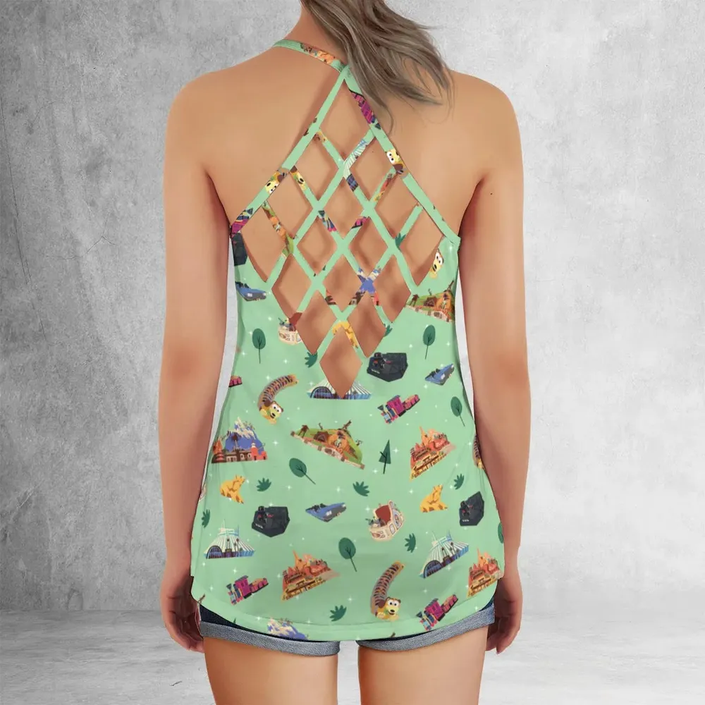 Slash Space Thunder Everest Criss Cross Tank Top - 3