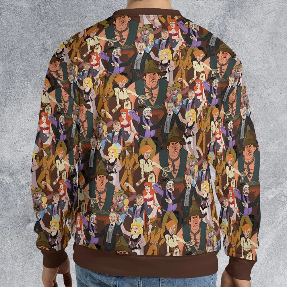 All-over Print Sweatshirt - GVV875T1 -  - 2