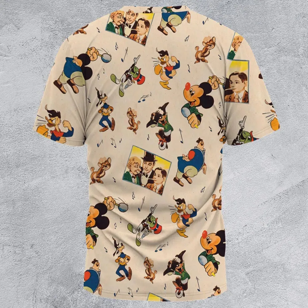 Fun And Fancy Free Characters All-Over Print Unisex T-Shirt - 2