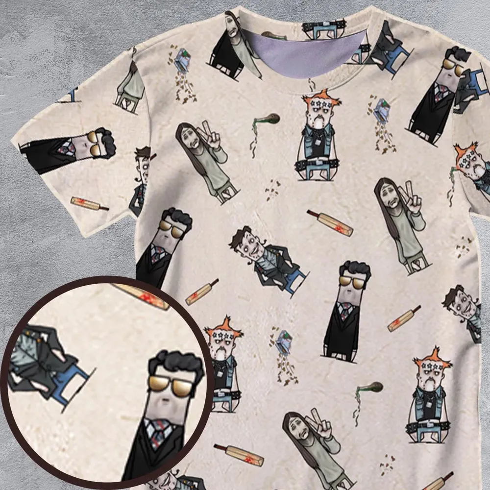 80s Madness The Young Ones All-Over Print Unisex T-Shirt - 4