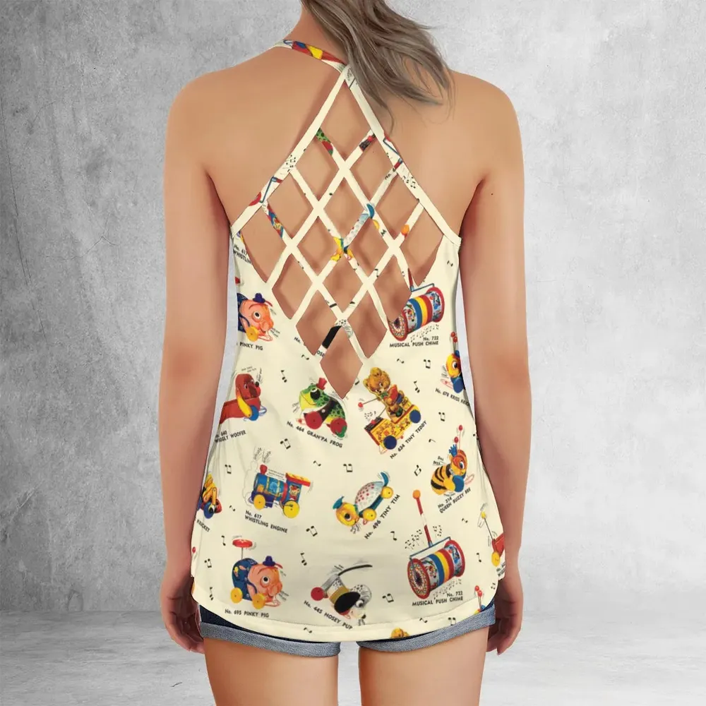 Vintage FP Toys Criss Cross Tank Top - 3