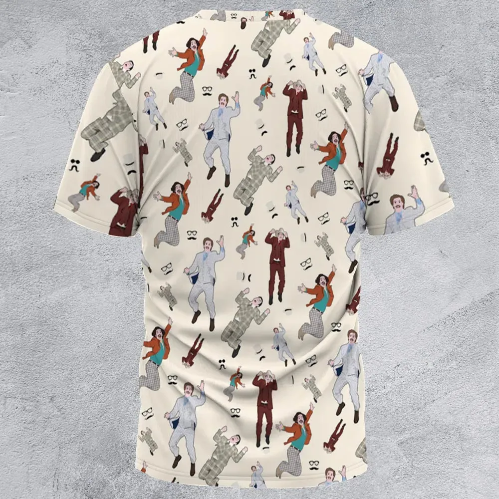 News Team Assemble Anchorman All-Over Print Unisex T-Shirt - 2