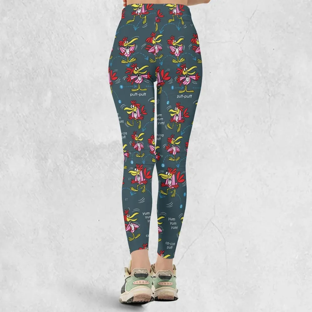Do The Cuckoo Bird Stomp Legging - 3