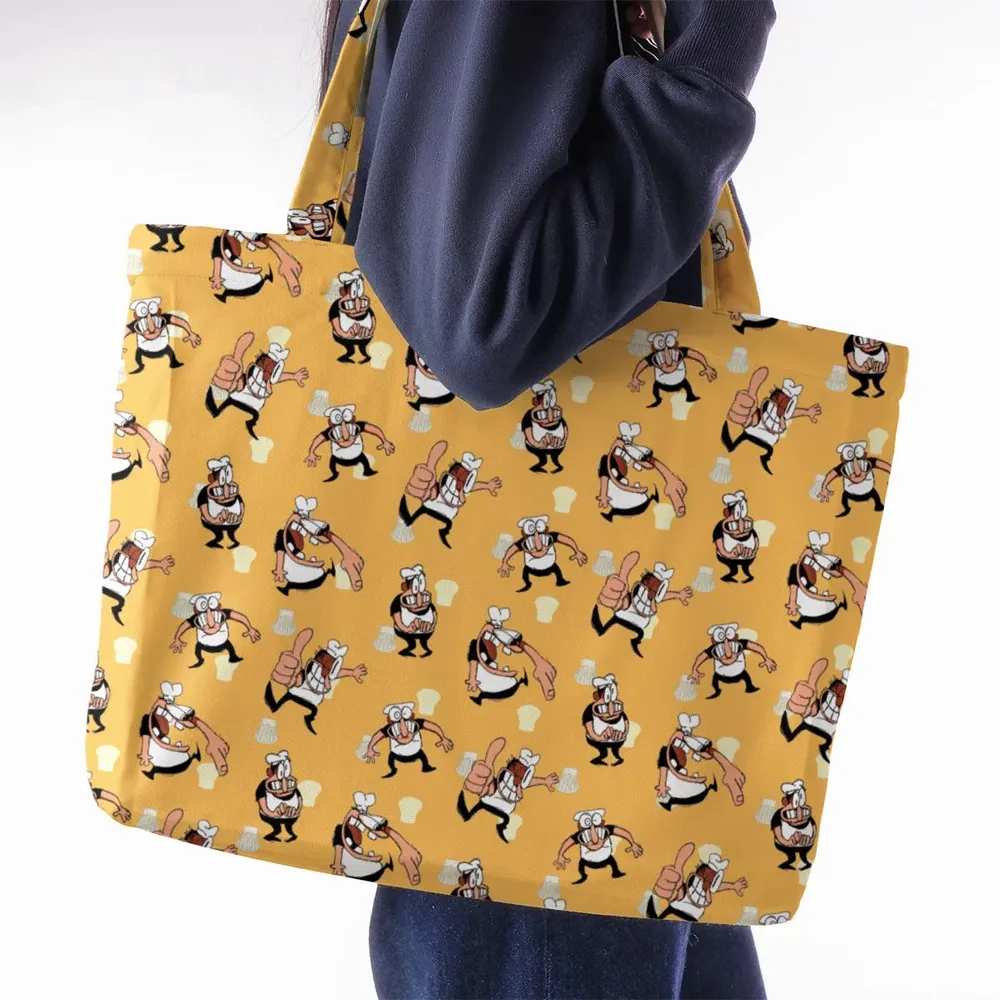 Peppino Sprites Pizza Tower Large Tote Bag - 2