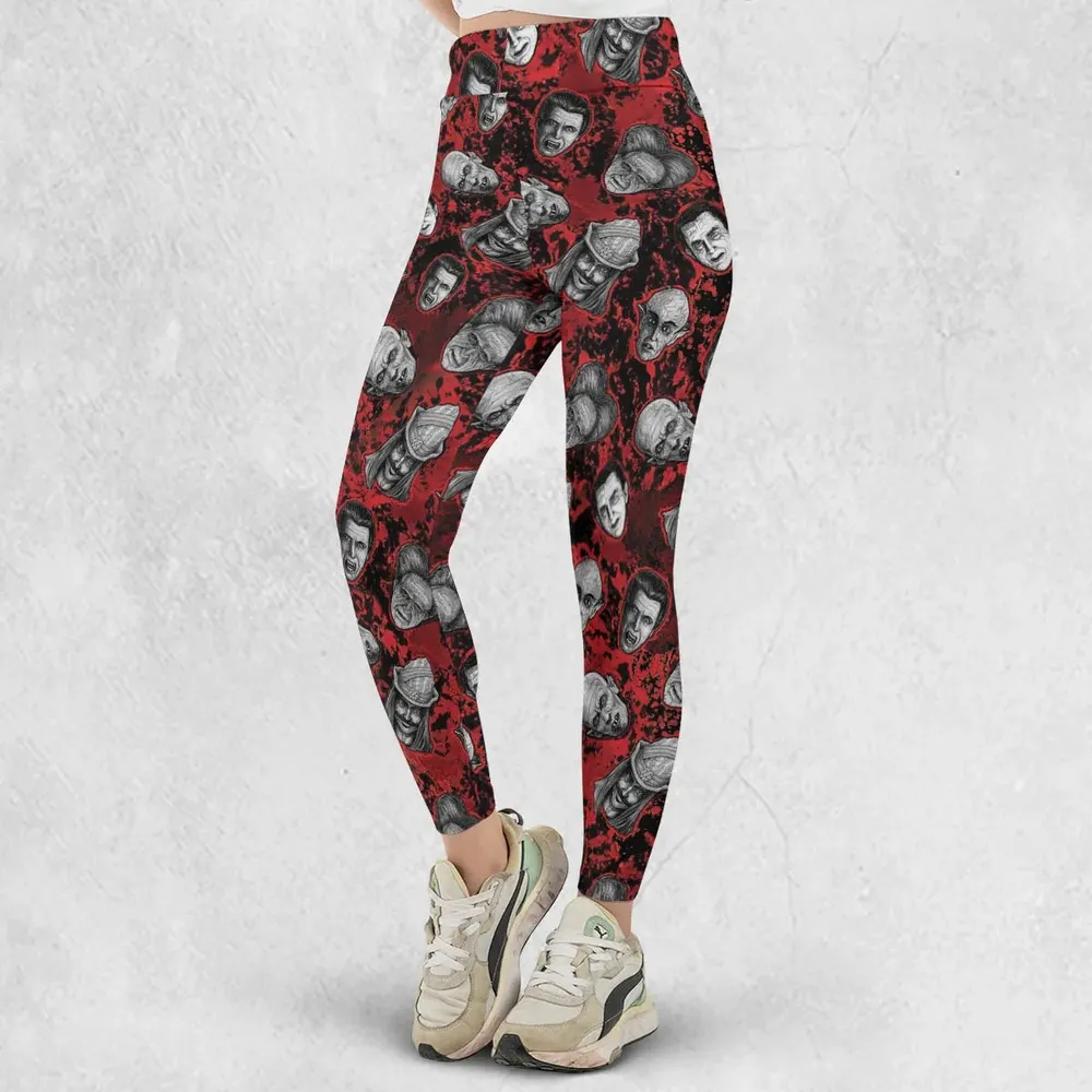 Many Faces Of Dracula Legging - 2