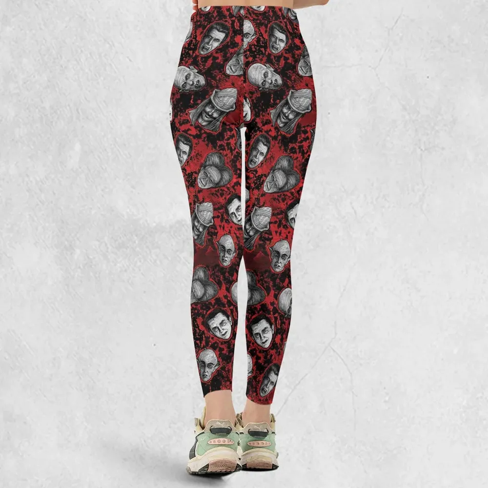 Many Faces Of Dracula Legging - 3