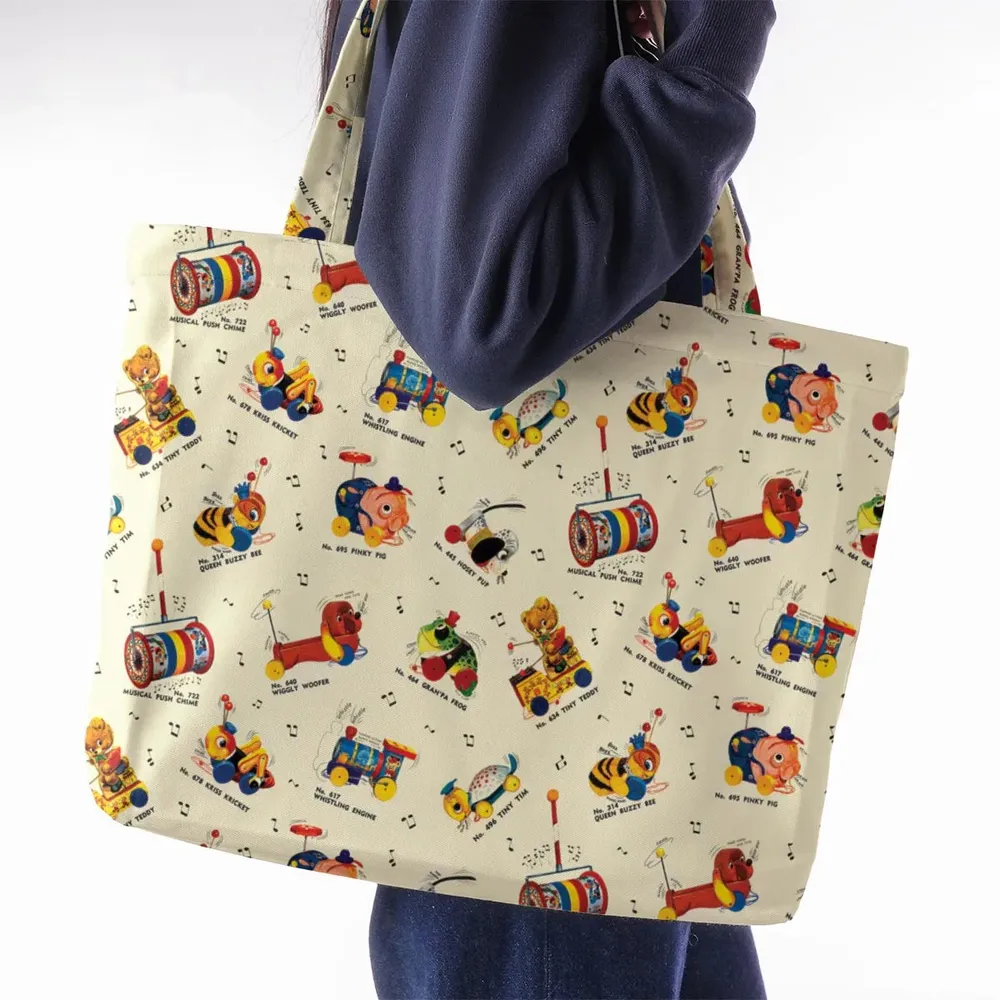 Vintage FP Toys Large Tote Bag - 2