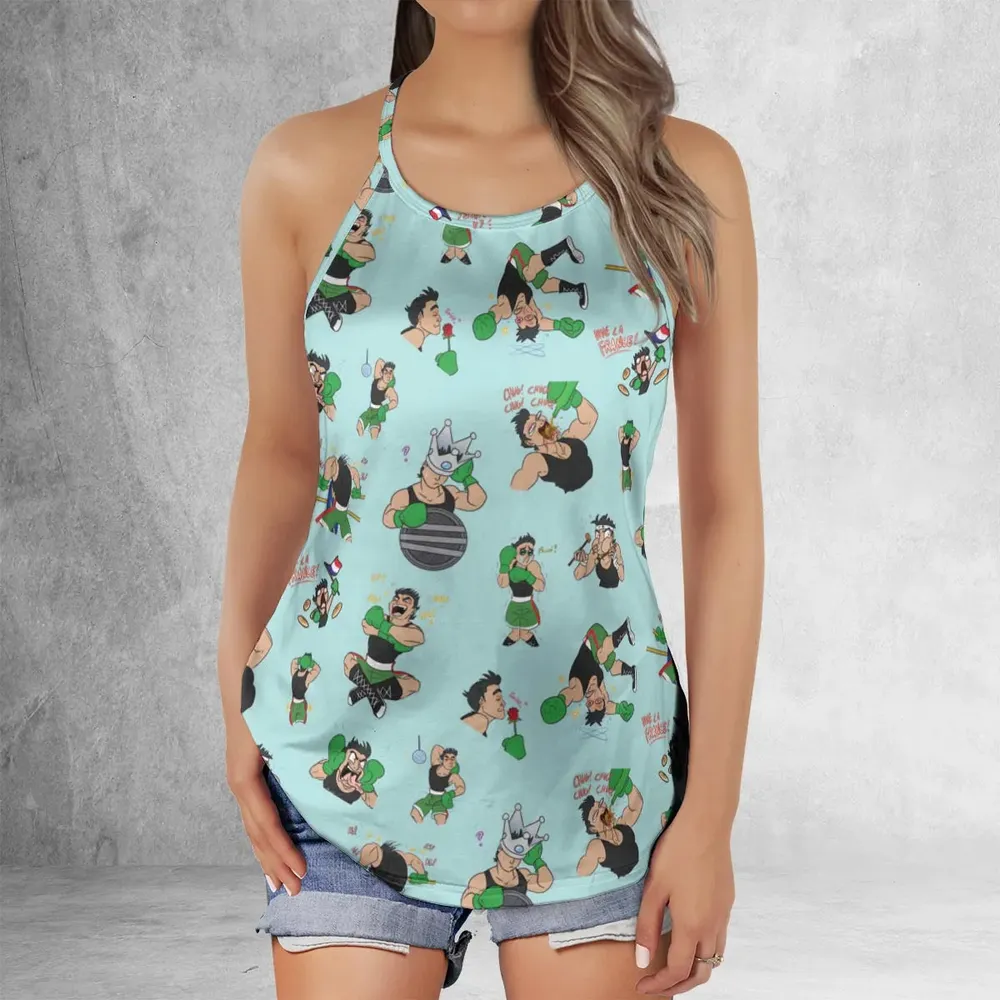 Mac baby Punch-Out Criss Cross Tank Top - 2