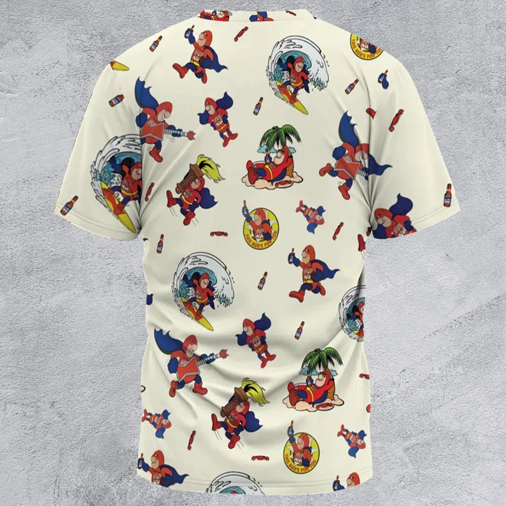 Budweiser Bud Man All-Over Print Unisex T-Shirt - 2