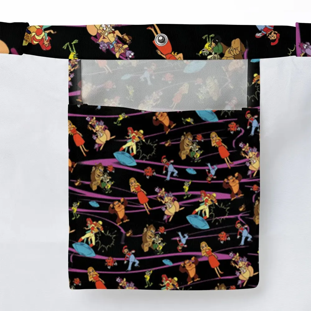 Saturday Supercade Characters Large Tote Bag - 3