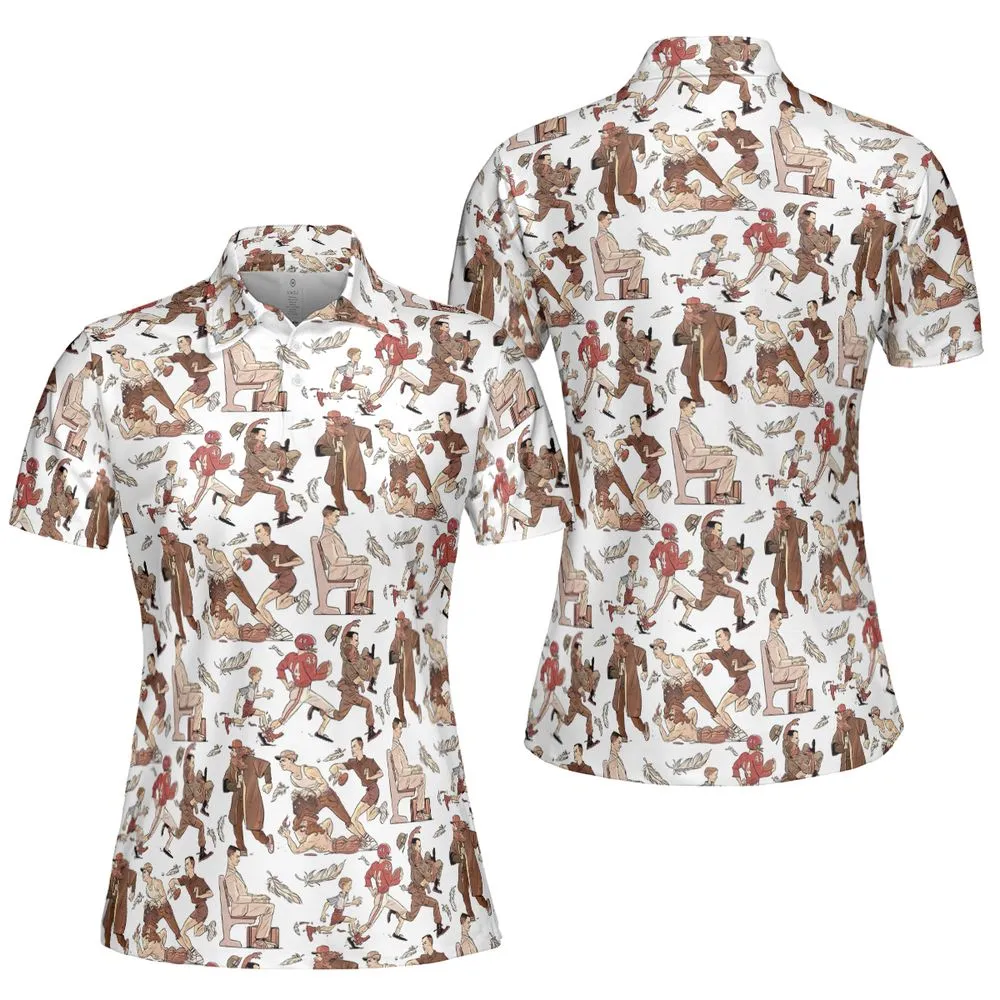 AOP Men/Women Polo Shirt - KPJT1VTP -  - 5