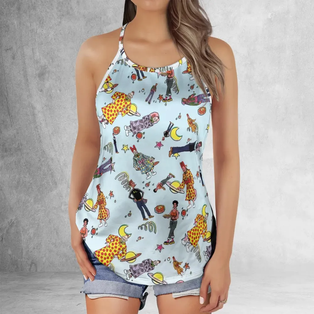 Zippy The Pinhead Characters Criss Cross Tank Top - 2