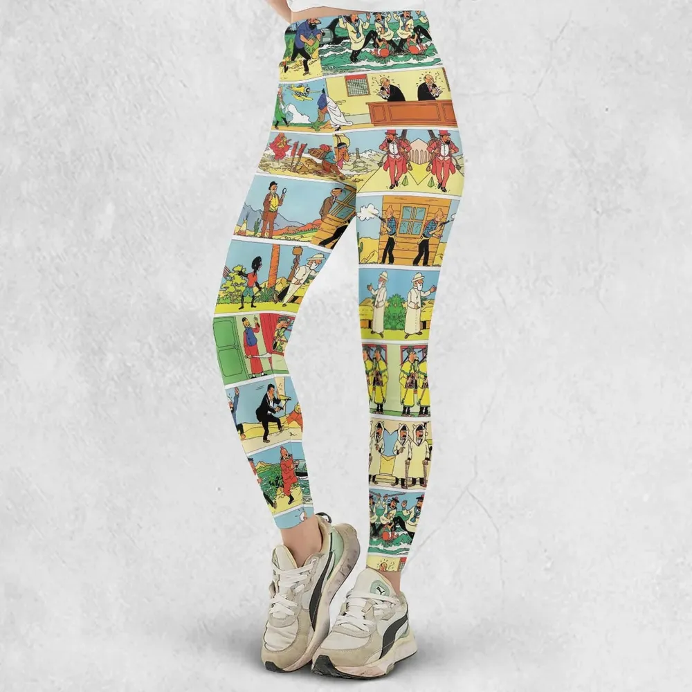 The Story Of Tintin Legging - 2