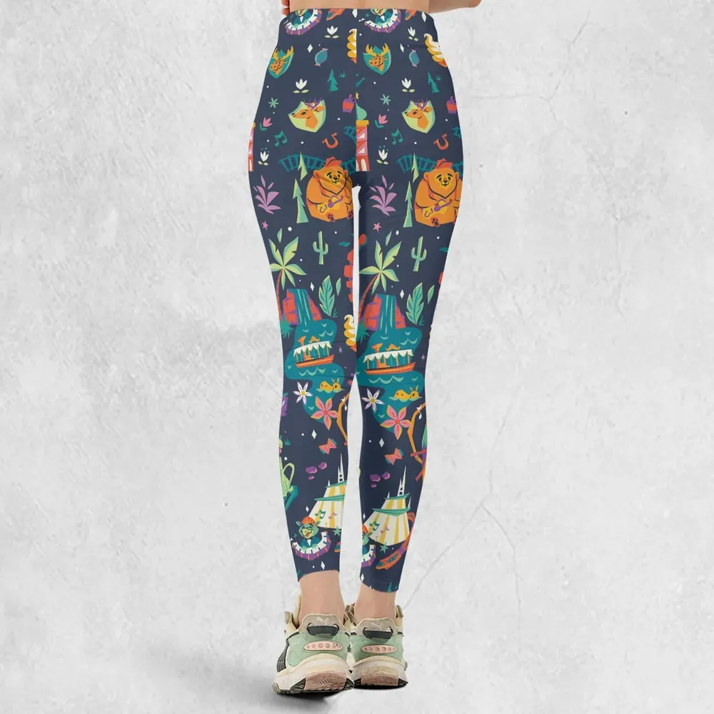 Magic Kingdom Theme Legging - 3