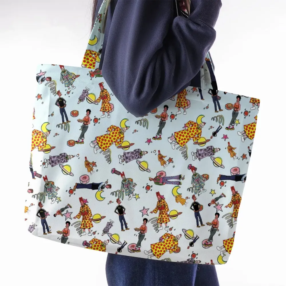 Zippy The Pinhead Characters Large Tote Bag - 2