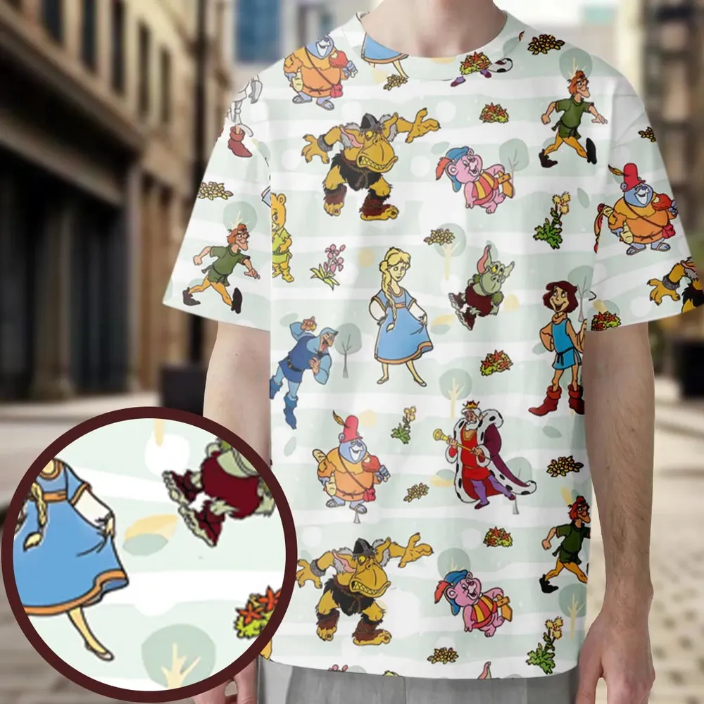 Gummi Bears Gang All-Over Print Unisex T-Shirt - 3