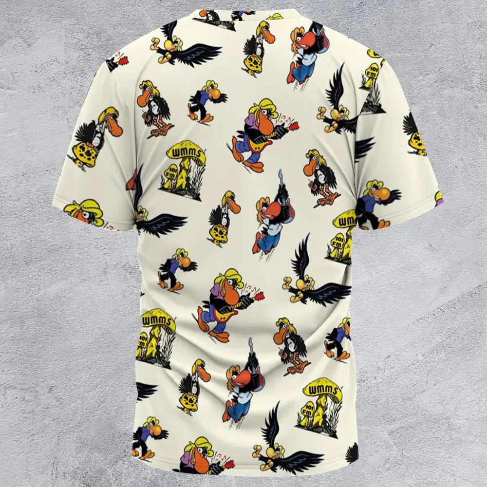 The Rock The Buzzard All-Over Print Unisex T-Shirt - 2