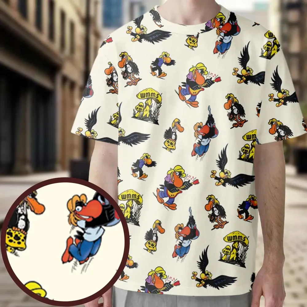 The Rock The Buzzard All-Over Print Unisex T-Shirt - 3
