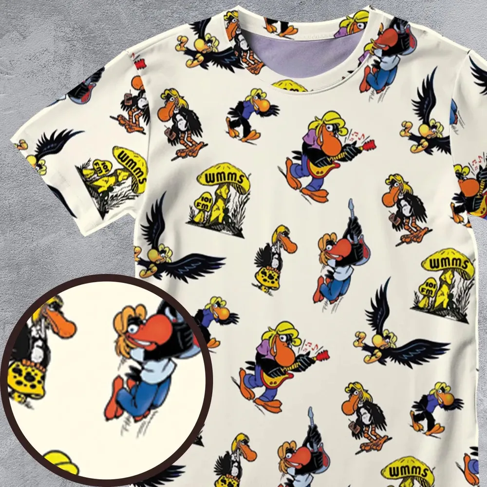 The Rock The Buzzard All-Over Print Unisex T-Shirt - 4