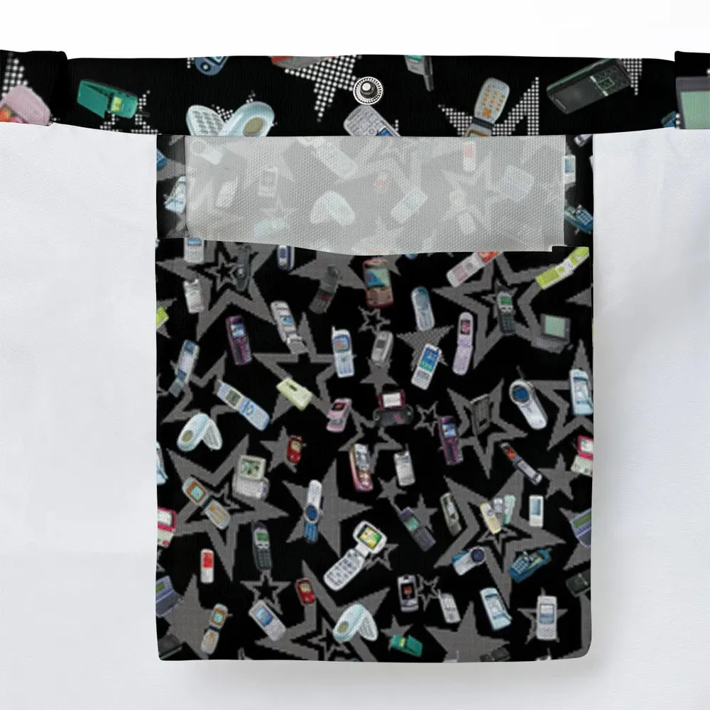 Retro Futurism Large Tote Bag - 3