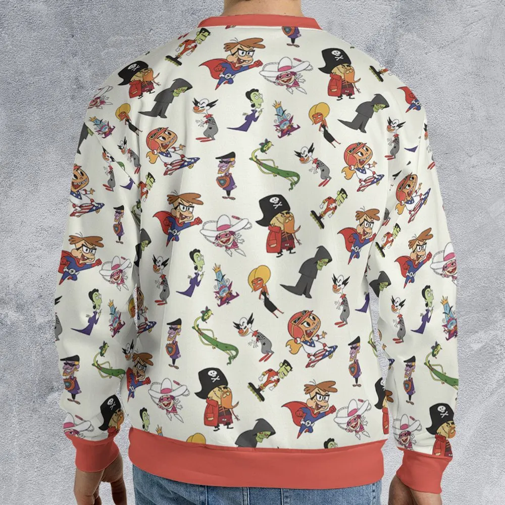 All-over Print Sweatshirt - 3WAEULH9 -  - 2