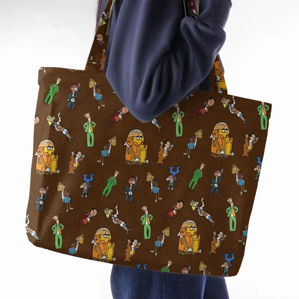 Grins and Smiles And Giggles And Laugh Large Tote Bag - 2