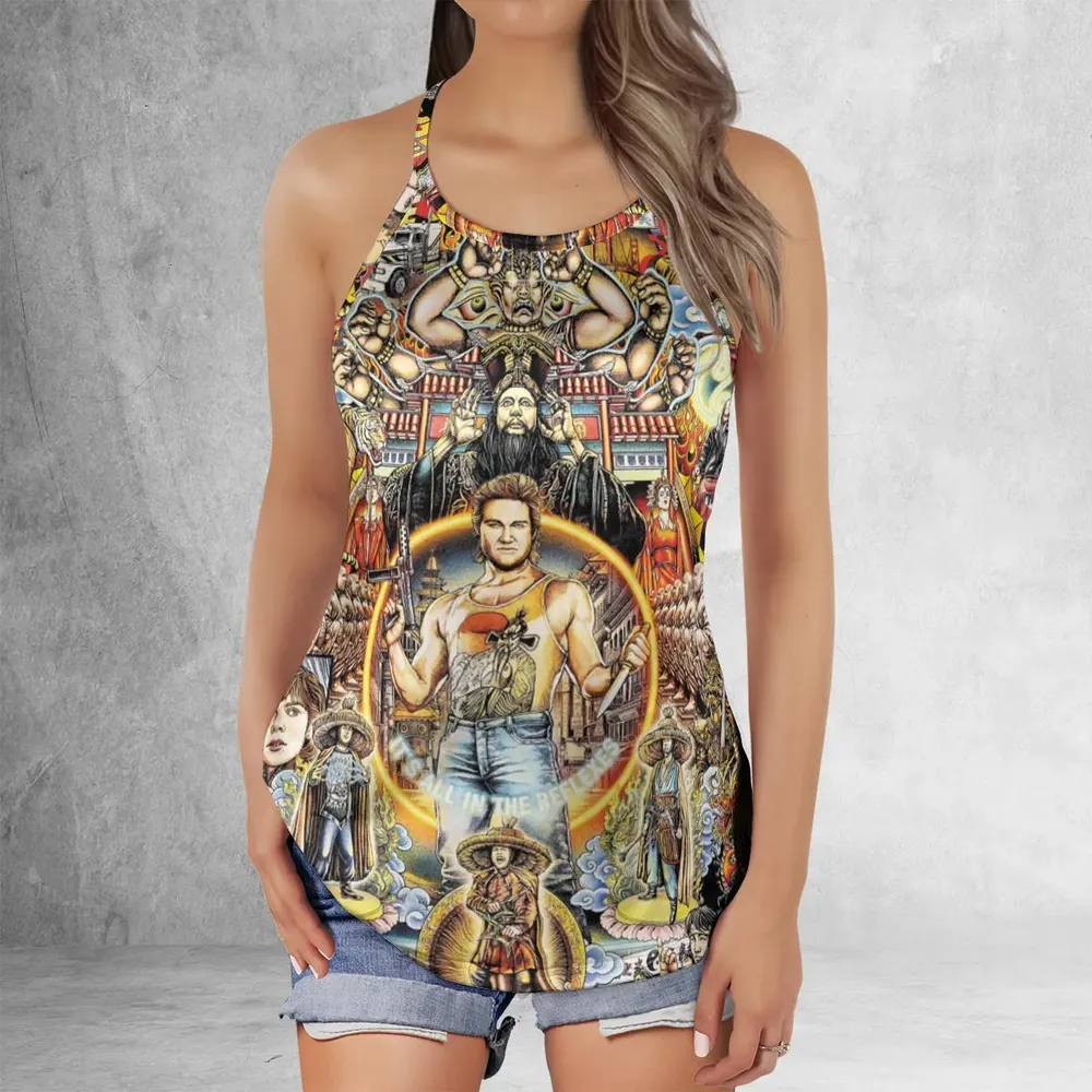 Big Trouble in Little China Criss Cross Tank Top - 2