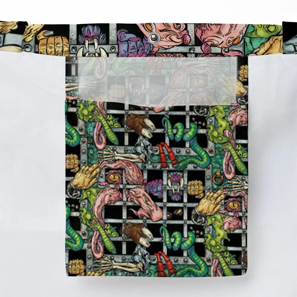 Castle Grayskull Dungeon He-man And The Masters Of The Universe Large Tote Bag - 3