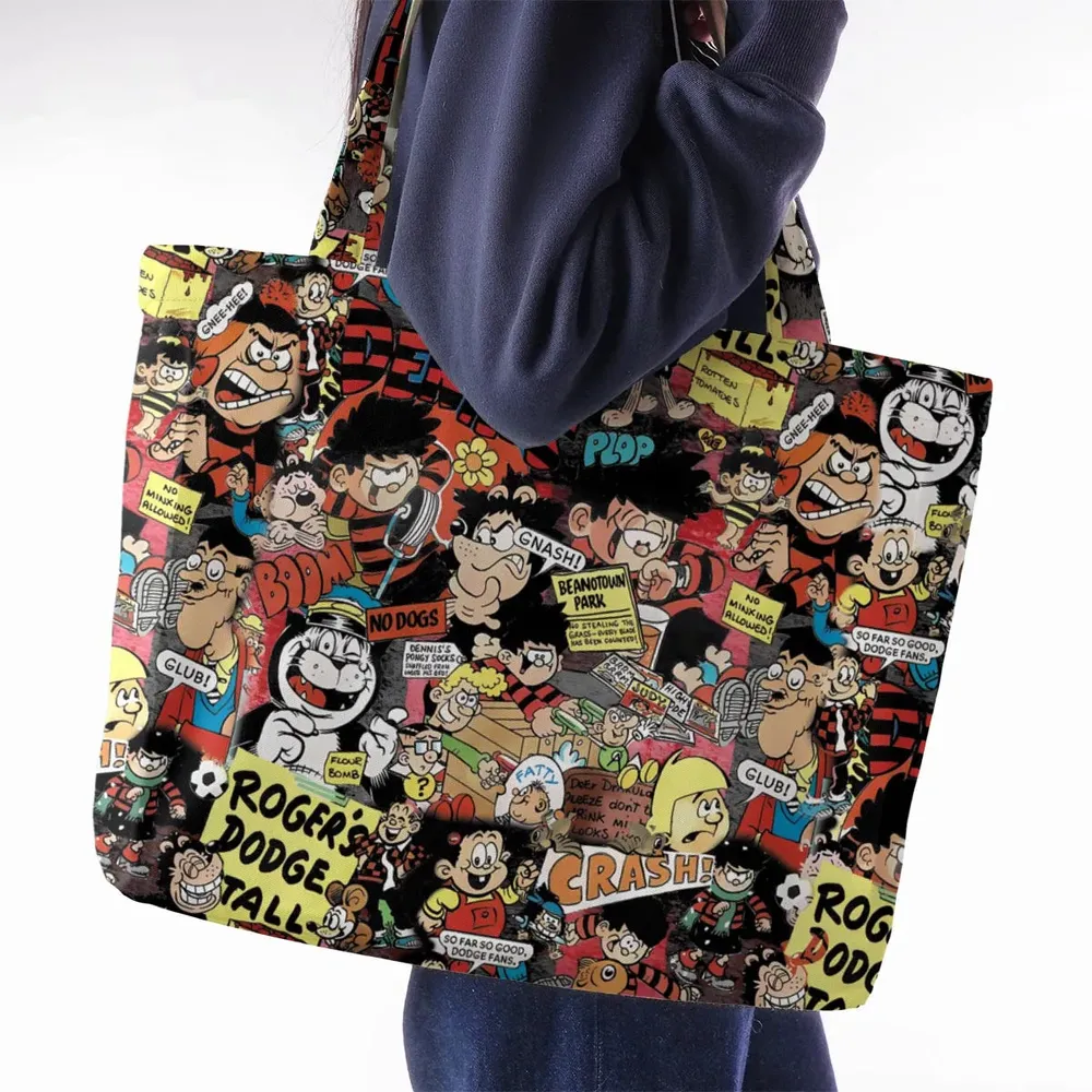 Retro Rebel Beano Large Tote Bag - 2