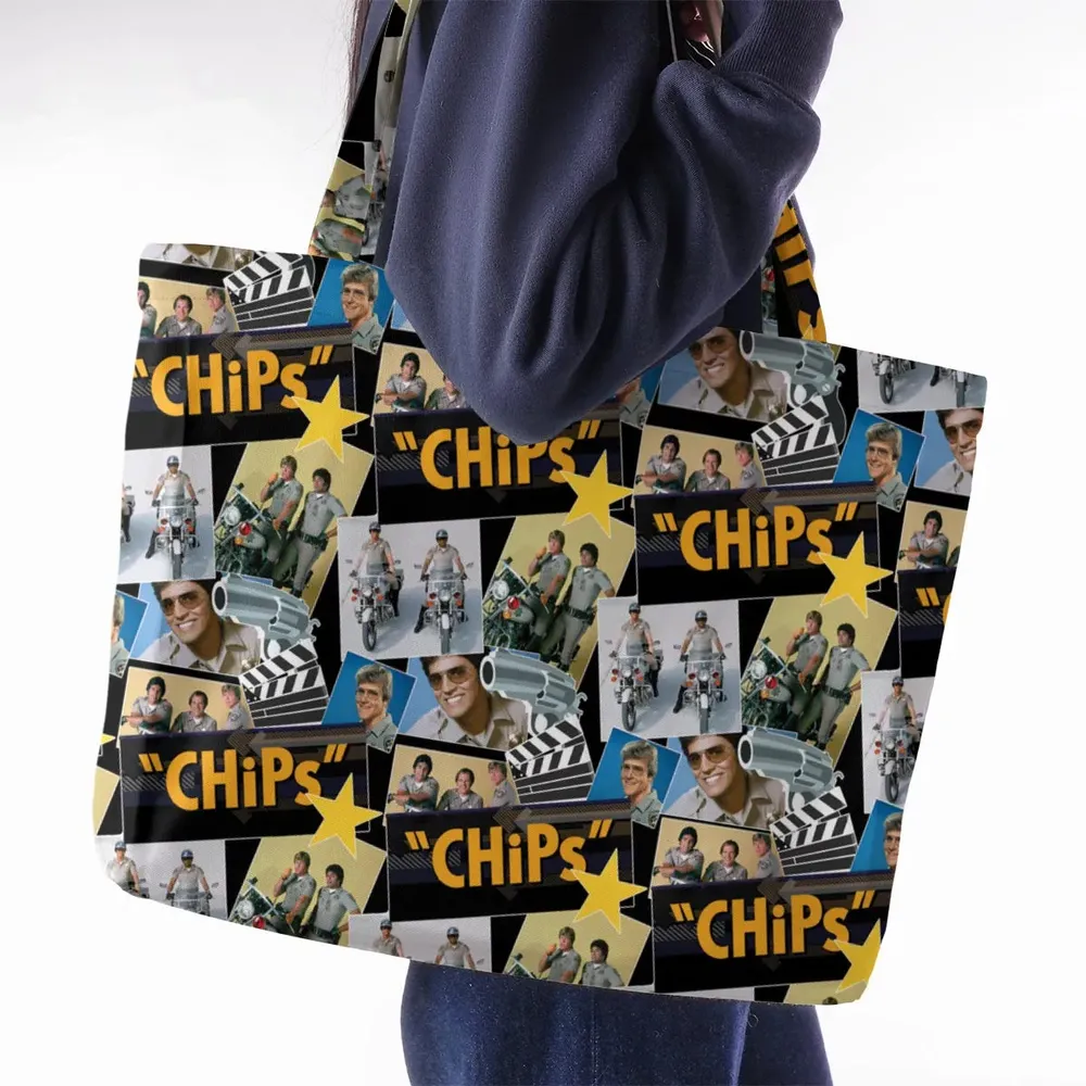 70s Flashback Chips Large Tote Bag - 2