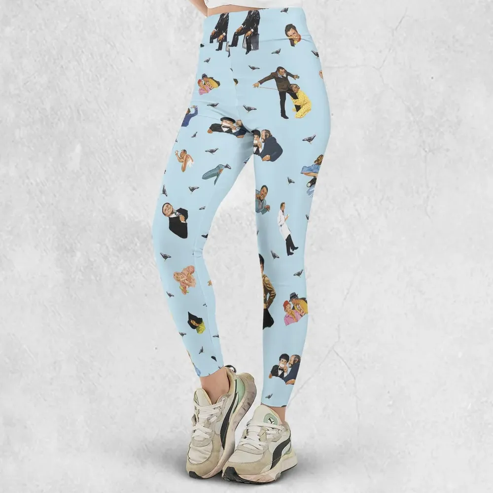 High Anxiety Characters Legging - 2