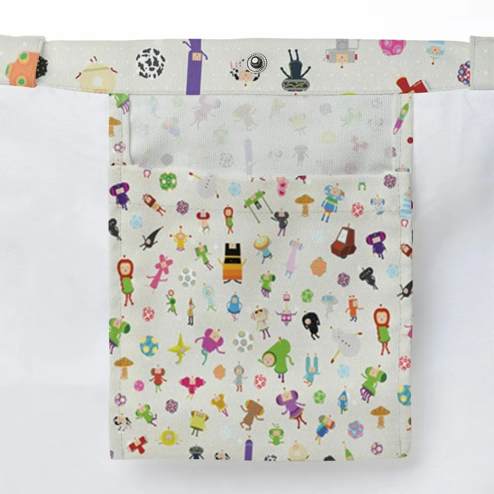Cute Characters Katamari Large Tote Bag - 3