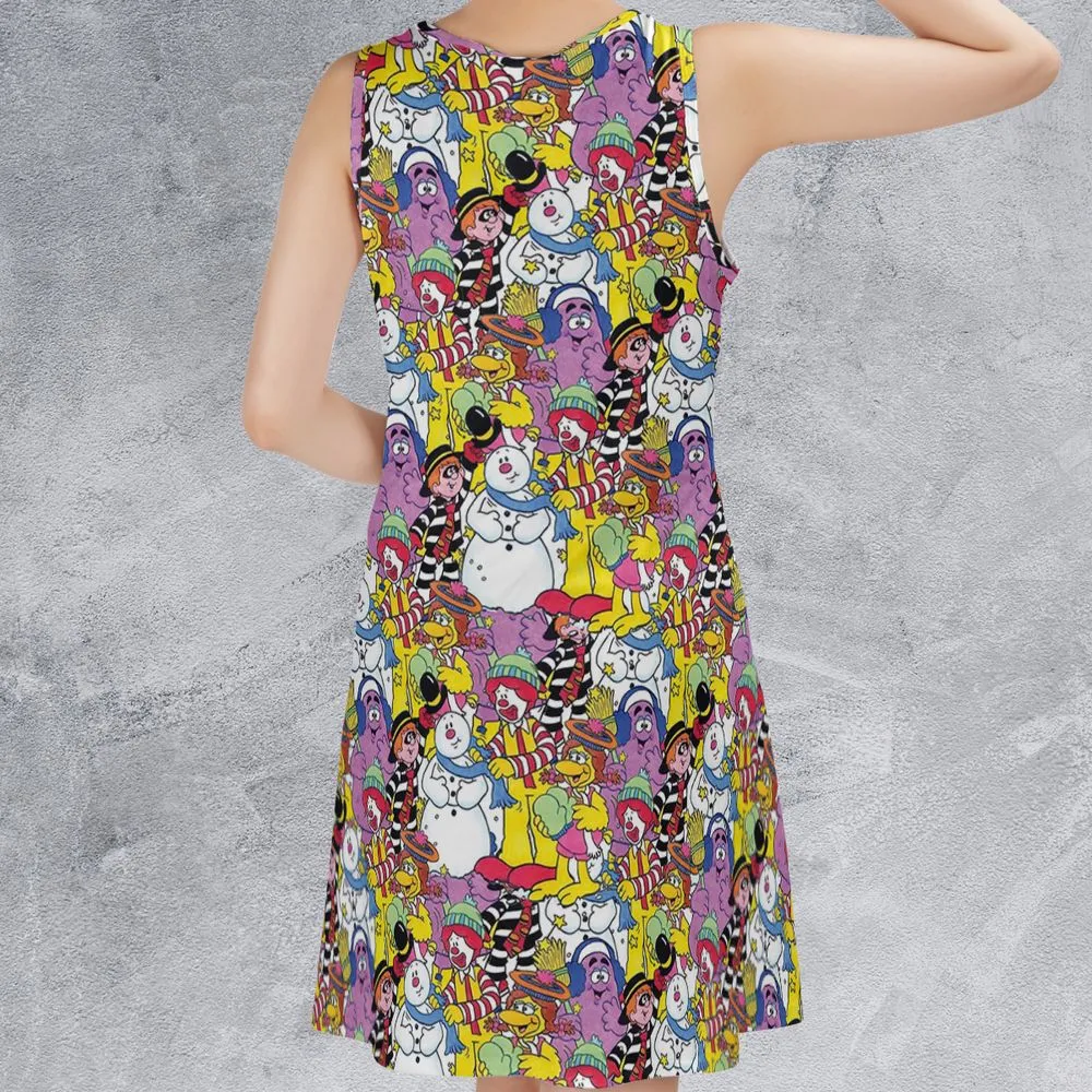 Sleeveless Dress - Z2WDWG5A -  - 2