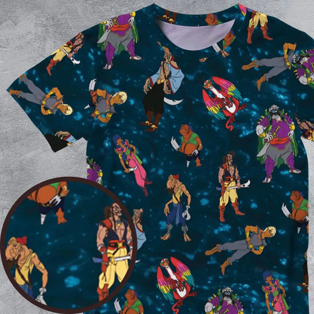 The Pirates of Dark Water characters All-Over Print Unisex T-Shirt - 4