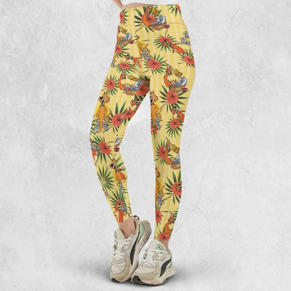 Pixie And Dixie And Mr. Jinks Legging - 2