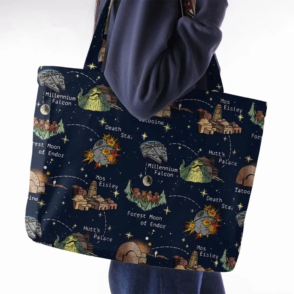 Points of Interest Star Wars Large Tote Bag - 2