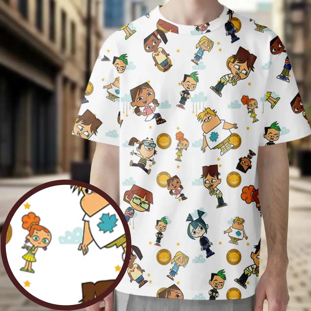 Drama Llamas Total Drama All-Over Print Unisex T-Shirt - 3