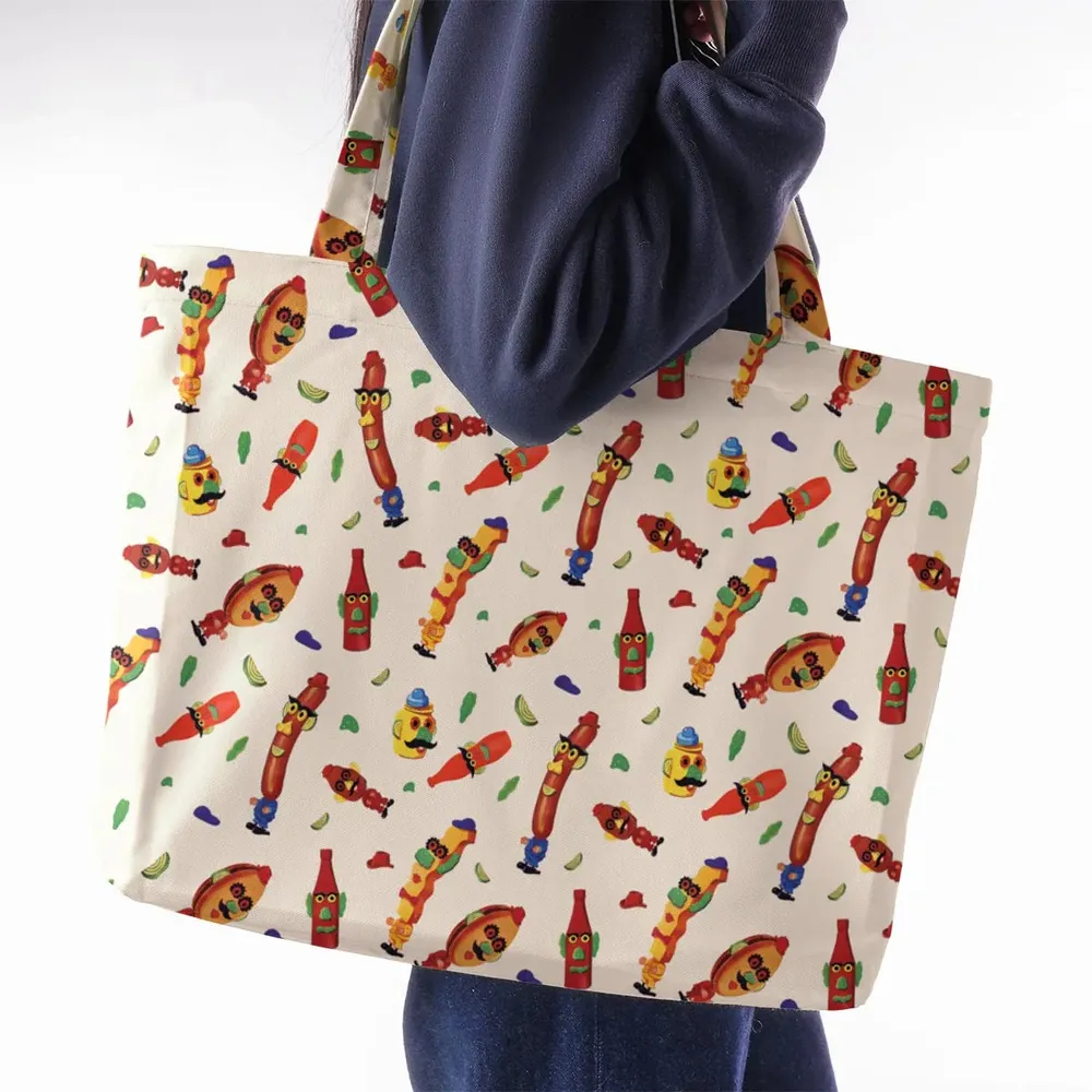 Meet the Mr. Potato Head Toy Family Large Tote Bag - 2